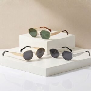 oval metal premium sunglasses A024