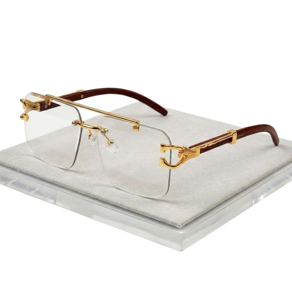 Luxury Photochromic Rimless Transition Glasses - Image 2